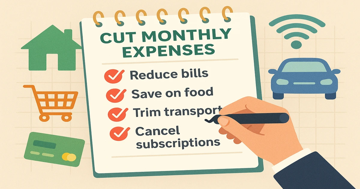 50 Proven Ways to Cut Monthly Expenses
