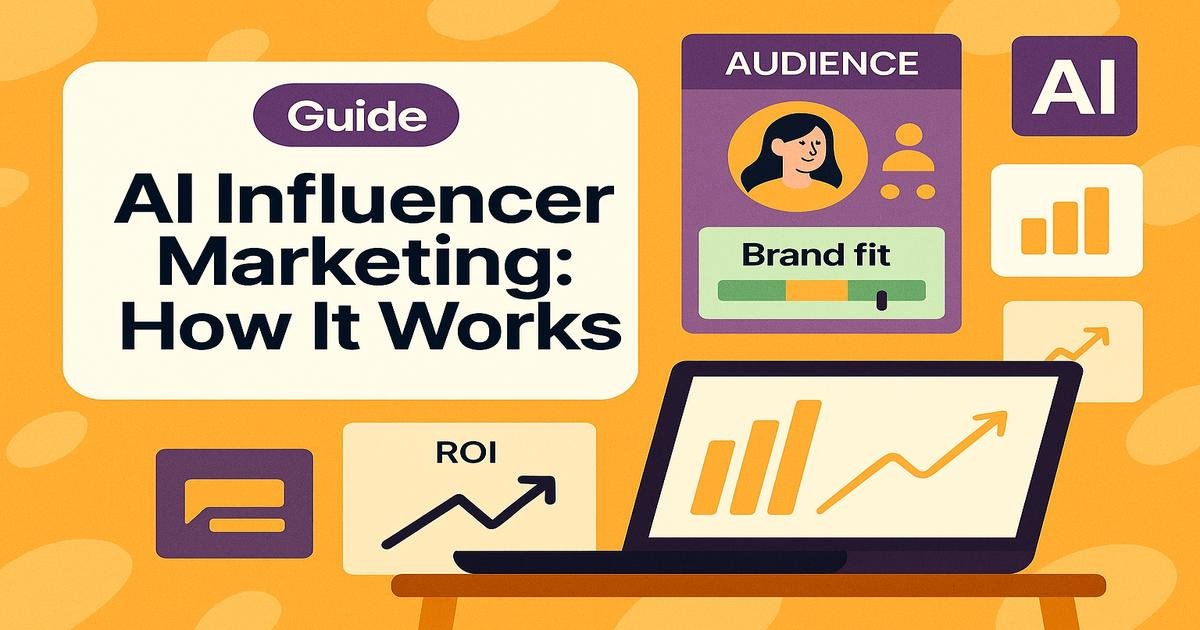 AI-driven influencer discovery, fraud checks, creator–brand fit, and ROI tracking