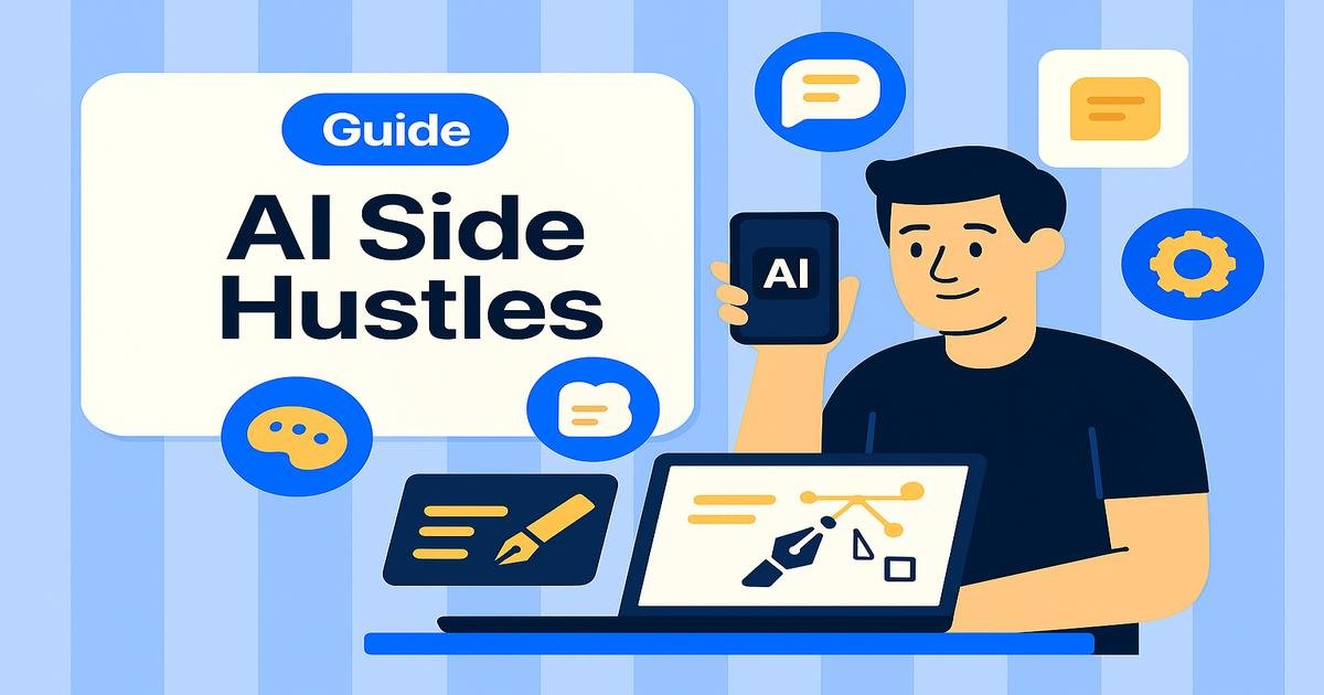 Start AI-powered side hustles without coding skills