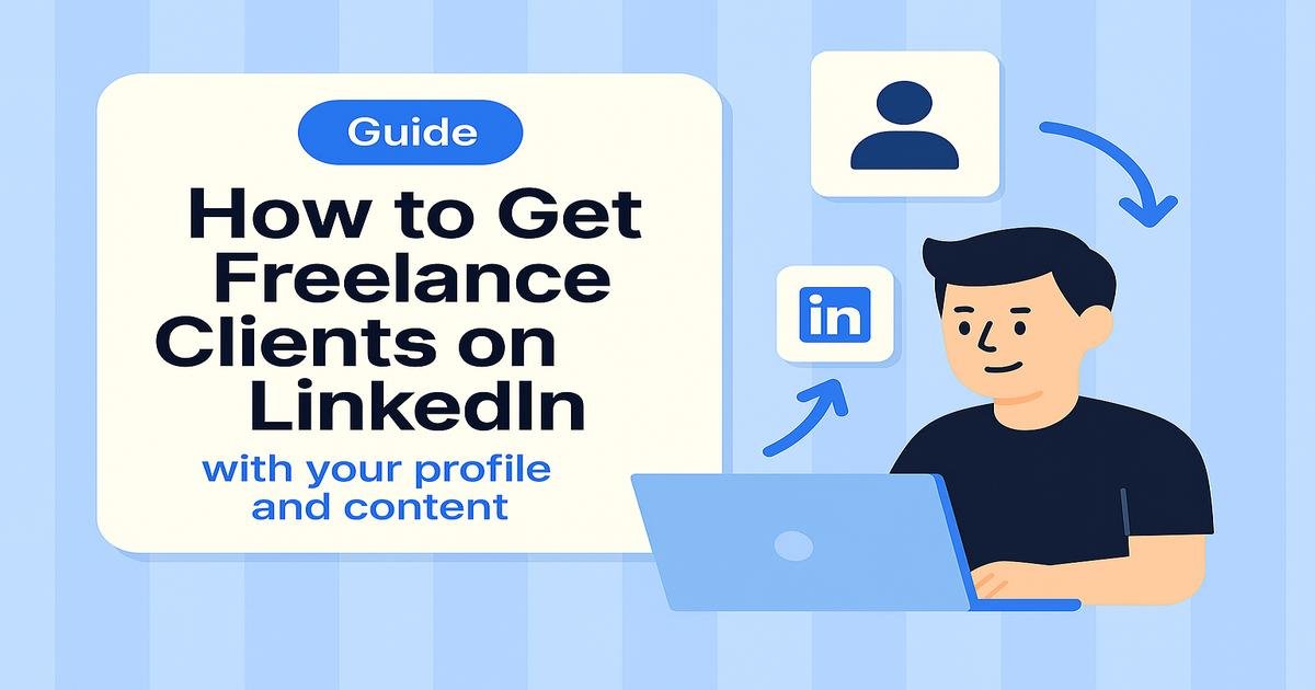 Organic LinkedIn strategies to land freelance clients