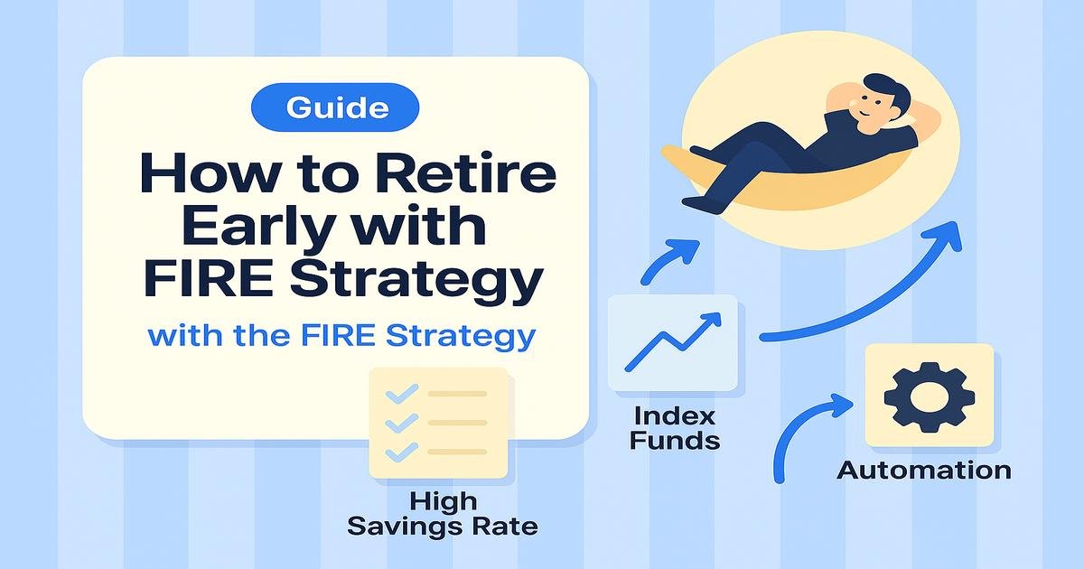 FIRE strategy: savings-rate targets, index investing, SWR