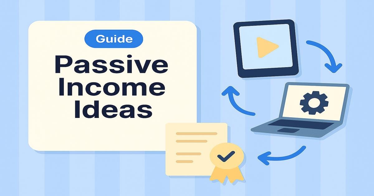 Real passive income streams: digital products, AI tools, dividends